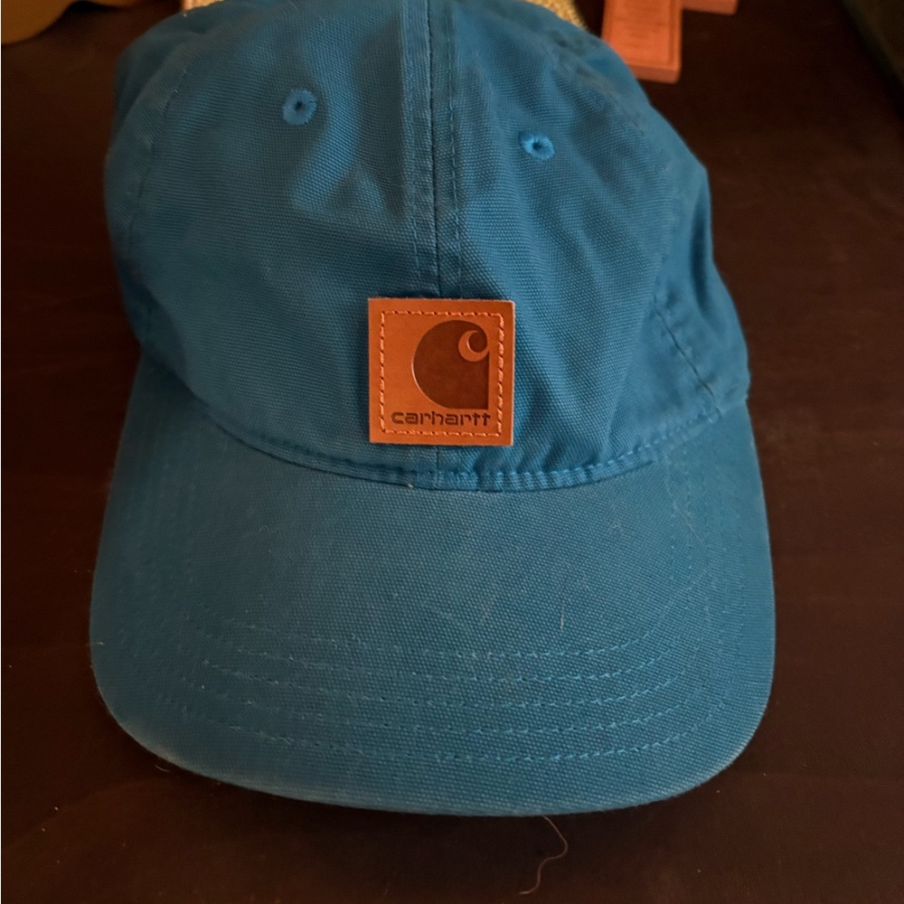 Carhartt Teal Cap with Logo